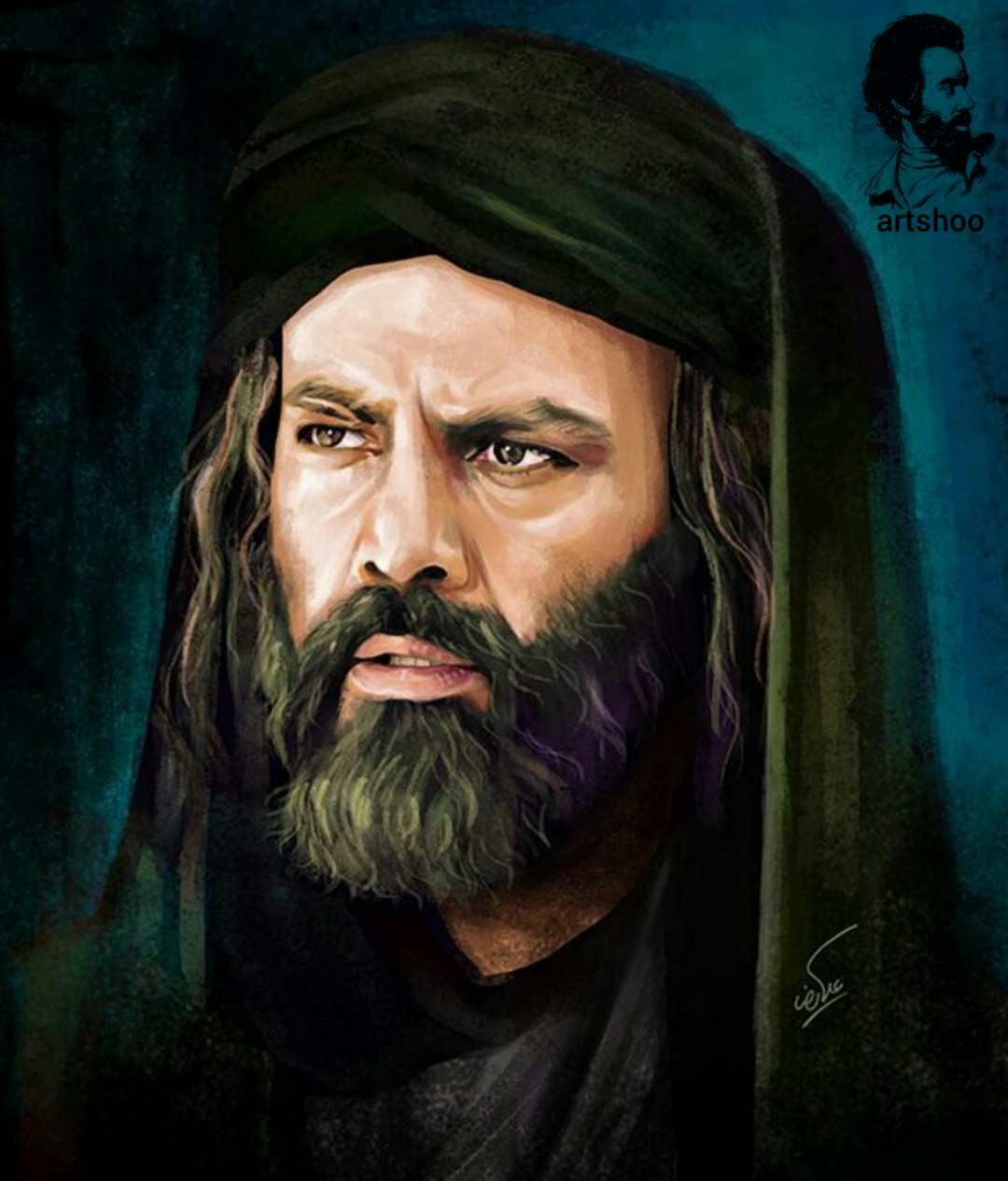 نقاشی سیاه قلم